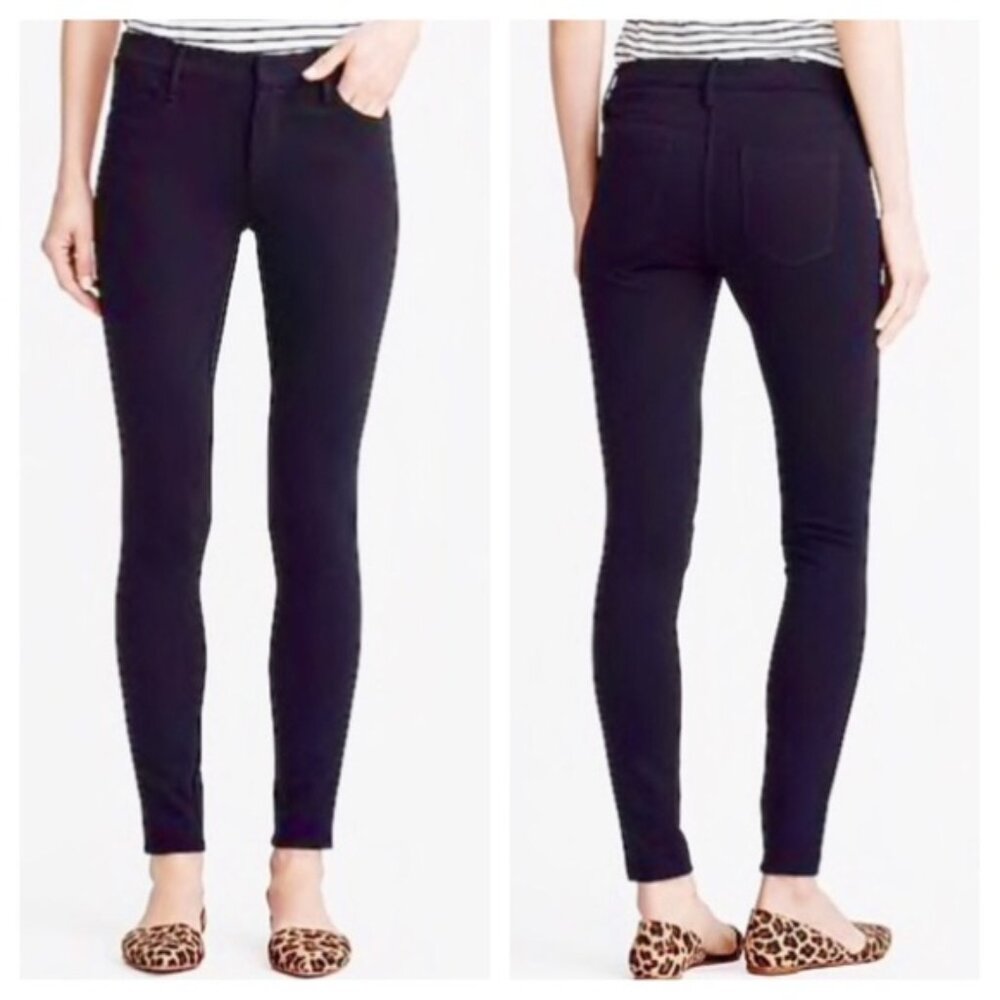 J. Crew Gigi Pant‎ Navy Blue Skinny Stretch 4 Slim Business Casual Career Work